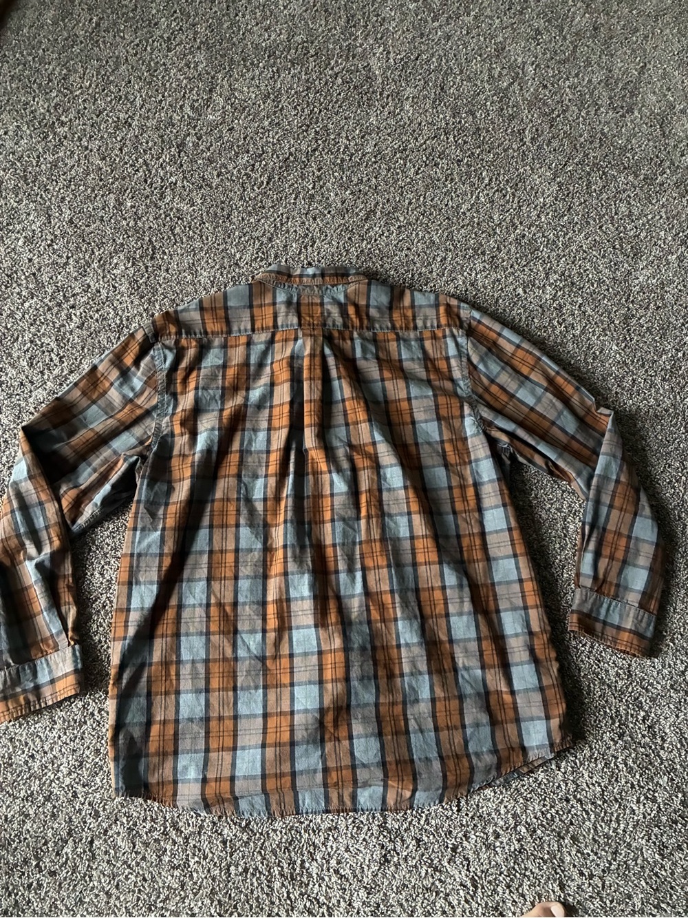 FILSON Sutter Sport Shirt Men XL Bronze Plaid - Picture 3 of 3